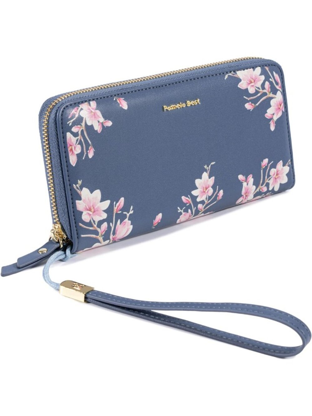 Stylish RFID Blocking Leather Wallet for Women - Large Capacity Zip Around
